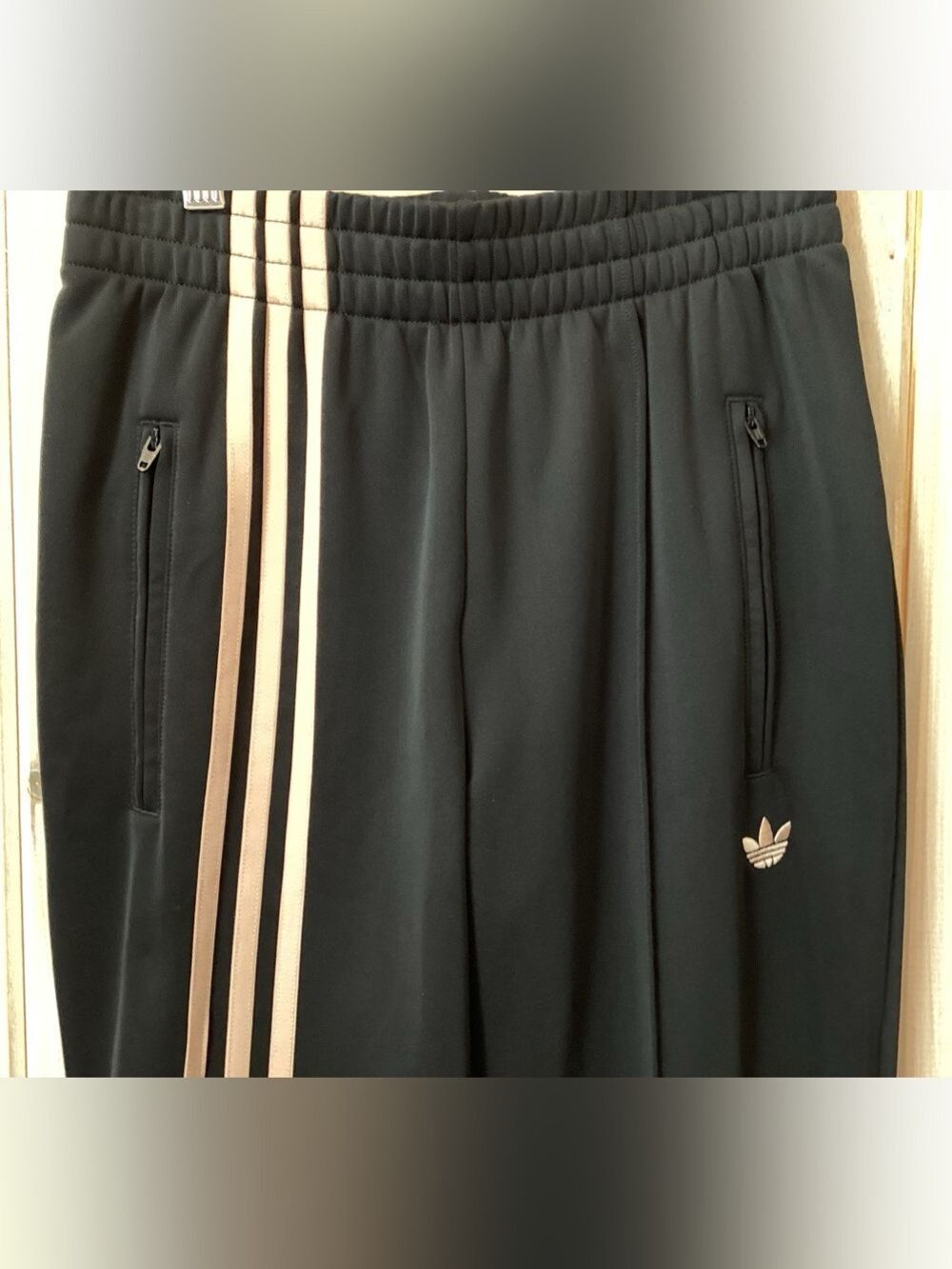 Adidas 3 Stripe Firebird Flare Track Pants - Picture 5 of 10